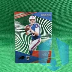 2020 Panini Chronicles Clear Vision Acetate Rookie RC #CV-29 Jake Fromm Bills